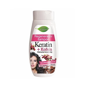 Bione Cosmetics Regenerační šampon Keratin + Kofein 400 ml