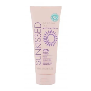 Sunkissed Gradual Tan 200 ml samoopaľovací prípravok pre ženy Medium-Dark