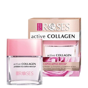 ELLEMARE Denní gelový krém pro zralou pleť Roses Active Collagen (Wrinkle Filler Gel Cream) 50 ml
