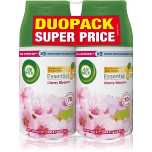 Air Wick Freshmatic Cherry Blossom osviežovač vzduchu náhradná náplň DUO 2x250 ml