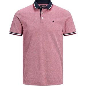 Pink Polo T-Shirt Jack & Jones Paulos