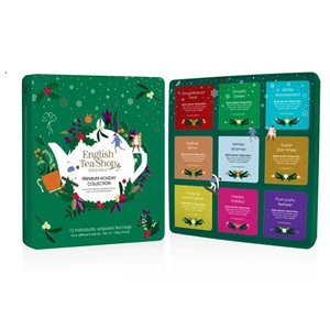 English Tea Shop Vánoční prémiová kolekce zelená Bio 72 Ks