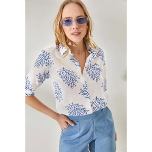 Camicia da donna Olalook Indigo
