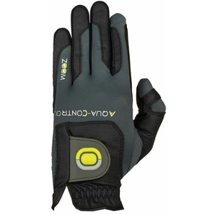 Zoom Gloves Aqua Control Mens Golf Gloves Black/Charcoal/Lime