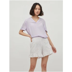 Light Purple Loose Blouse VILA Roma - Women