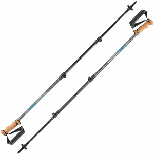 Leki Legacy Bastoncini da trekking 110 - 145 cm Anthracite/Petrol/Dark Anthracite