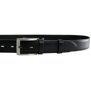 Penny Belts Pánský kožený společenský opasek 35-020-4-60 black 120 cm