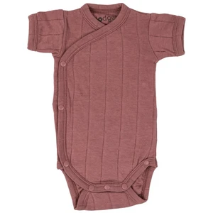 Lodger Romper Tribe Size 68 dětské body s krátkými rukávy Rosewood 1 ks