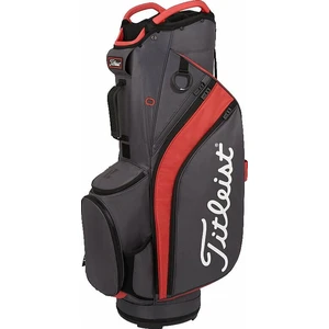 Titleist Cart 14 Graphite/Island Red/Black Cart Bag