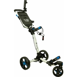 Axglo Tri-360 V2 3-Wheel SET Alb/Albastru Cărucior de golf manual
