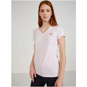 Light Pink Women's T-Shirt Guess - Women