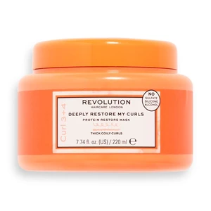 Revolution Haircare My Curls 3+4 Deeply Restore My Curls hloubkově regenerační maska pro kudrnaté vlasy 220 ml