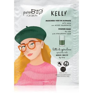 puroBIO Cosmetics Kelly Spirulina zlupovacia maska 13 g