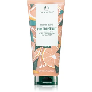 The Body Shop Pink Grapefruit telový sprchový peeling 200 ml