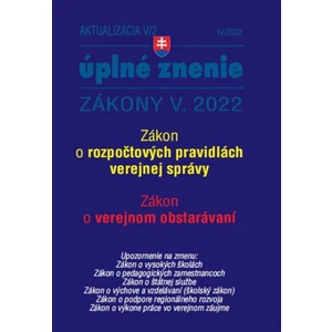 Aktualizácia V/2 2022 – štátna služba, informačné technológie verejnej správy