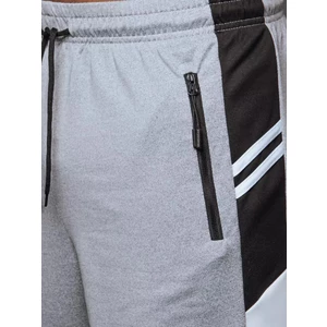 Light gray men's shorts Dstreet SX2092