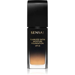 Sensai Flawless Satin Moisture Foundation tekutý make-up SPF 25 odtieň 205 Mocha Beige 30 ml