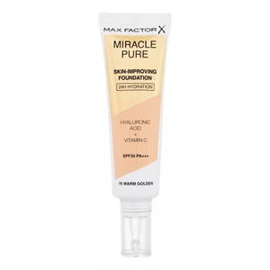Max Factor Miracle Pure Skin dlouhotrvající make-up SPF 30 odstín 76 Warm Golden 30 ml
