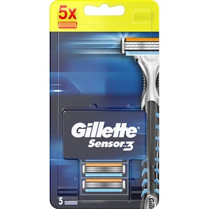Náhradní hlavice Gillette Sensor3 5 ks