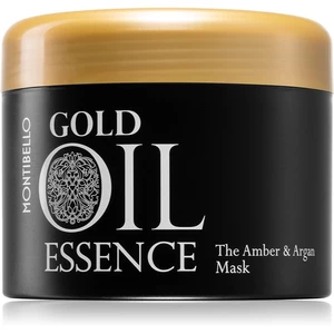 Montibello Gold Oil Amber & Argan Mask revitalizační maska na vlasy 500 ml