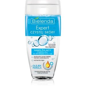 Bielenda Expert Pure Skin Moisturizing dvojfázový odličovač na očné okolie a pery 150 ml