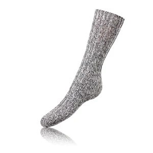 Bellinda Ponožky NORWEGIAN STYLE SOCKS - Zimní unisex ponožky - šedá