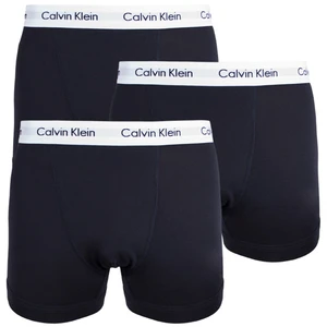 3PACK férfi ökölvívók Calvin Klein Fekete (U2662G-001)