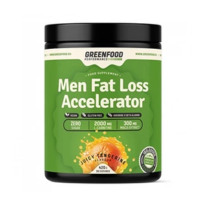 GreenFood Nutrition Performance nápoj pro muže Fat Loss Accelerator 420 g Mango