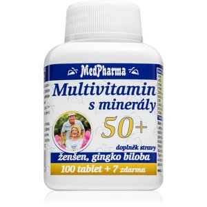 Medpharma Multivitamin s minerály 50+ 107 tablet