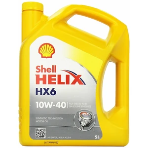 Motorový olej Shell Helix HX6 10W-40 5L