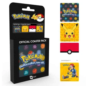 Pokemon poháralátét (4-Pack)