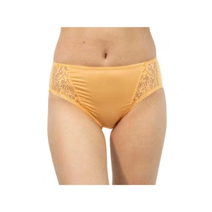 Women&#39;s panties Gina orange with lace (10120)