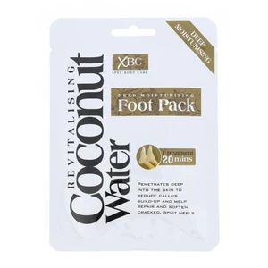 Xpel Coconut Water Deep Moisturising Foot Pack 1 ks maska na nohy pro ženy Cruelty free