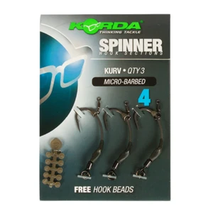 Korda Návazec Spinner hook sections Kurv vel.6