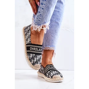 Classic Espadrilles Black Warm Time