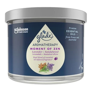 Glade Vonná svíčka s vůní levandule a santalového dřeva Aromatherapy Candle Moment of Zen 260 g