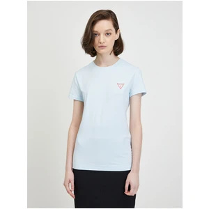 Light Blue Women's T-Shirt Guess - Women