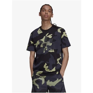 Green-Blue Men's Camouflage T-Shirt adidas Originals - Men