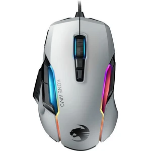 Myš Roccat Kone AIMO remastered RGB (ROC-11-820-WE) biela herná myš • optický senzor ROCCAT® Owl-Eye • rozlíšenie 16 000 DPI • akcelerácia 50G • vnúto