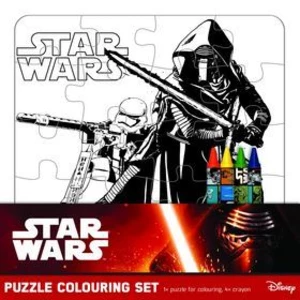 Star Wars omalovánkové puzzle [Papírenské zboží]