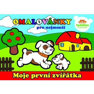 Maľovanky Moje prvé zvieratká 8 listov