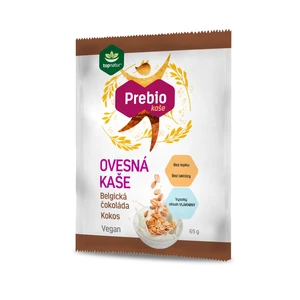 Topnatur Prebio ovsená kaša Belgická čokoláda, kokos 65 g 1 ks