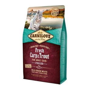 Carnilove Fresh Carp & Trout Sterilised for Adult cats 2kg