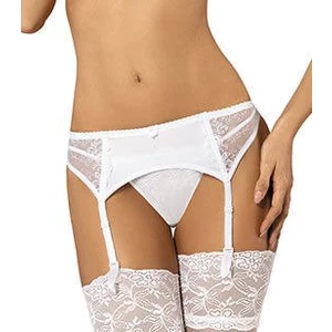 Yvette / PPN garter belt - white