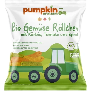 Pumpkin Organics Kukuřičné tyčinky s dýní, rajčaty a špenátem BIO 20 g
