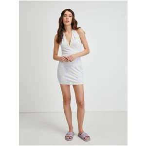 White Patterned Dress Puma Summer Resort - Women