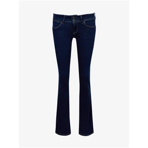 Dark Blue Women's Flared Fit Jeans Jeans Grace - Women