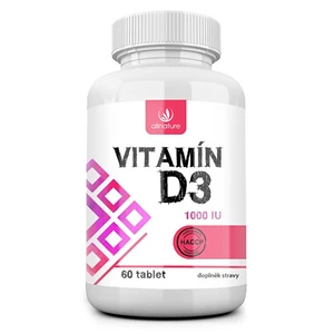 Allnature Vitamín D3 60 tablet