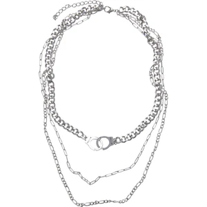 Saturn Silver Layering Necklace