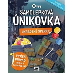 Samolepková únikovka Ukradené šperky [Papírenské zboží]